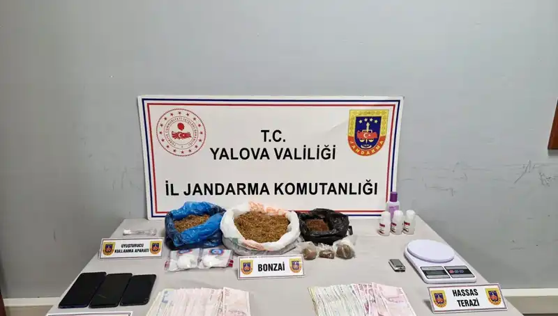 Yalova'da Uyuşturucu Operasyonu: Güvenlik Güçleri Dört Koldan Saldırdı