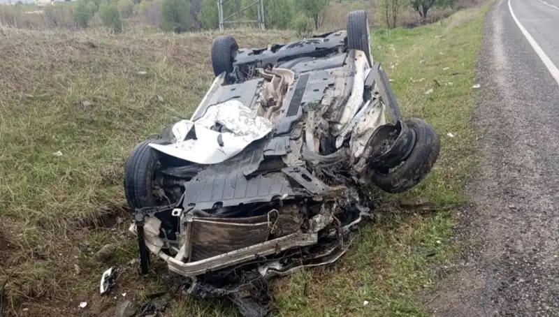 Yolda Aniden Fışkıran Domuz Feci Kazaya Yol Açtı: 1 Ölü, 6 Yaralı